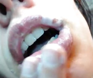Sitios porno ufa de comer a su propio semen cremoso (grool) semen cremoso de comer