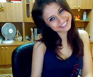 Lindo estudiante brasileño eliminación en el cam por cam stripping